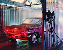 Ren Groebli, Autowaschanlage, Schweiz, 1961, 80 x 100 cm, Edition 1 von 7